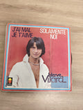 Vinyle 45 tours Hervé Vilard J'ai mal je t'aime Solamente Noi pochette couleurs