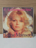 Vintage disque vinyle 45 tours Jeane Manson ancien single rétro collection