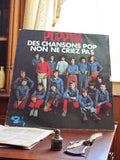 Vinyle LP Poppys Des chansons pop Barclay vintage années 70 pochette photo