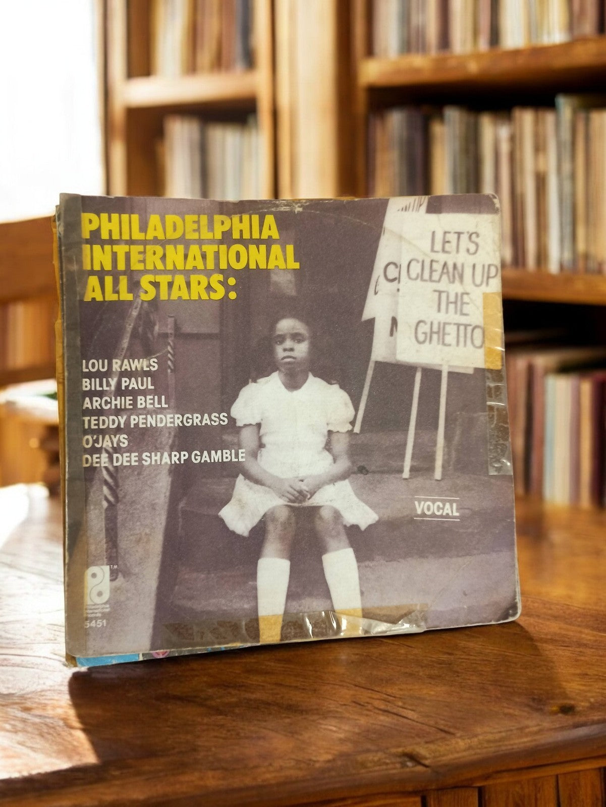 Vinyle 45 tours Philadelphia International All Stars ancien rétro soul funk