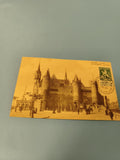 Carte postale ancienne CPA Anvers Steen château Belgique timbre d'époque
