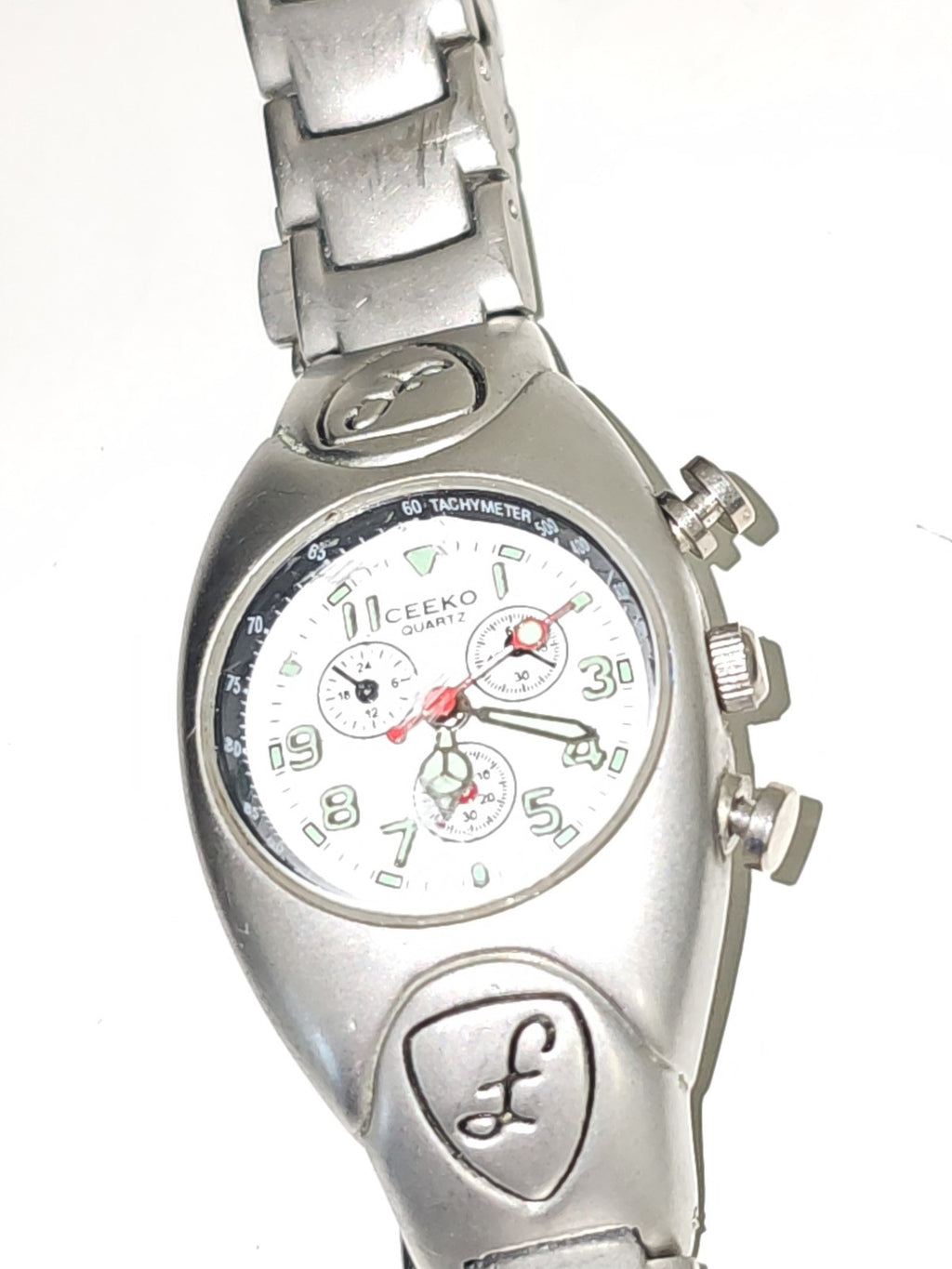 Montre homme Ceeko à quartz d?occasion, montre-bracelet fonctionnelle élégante