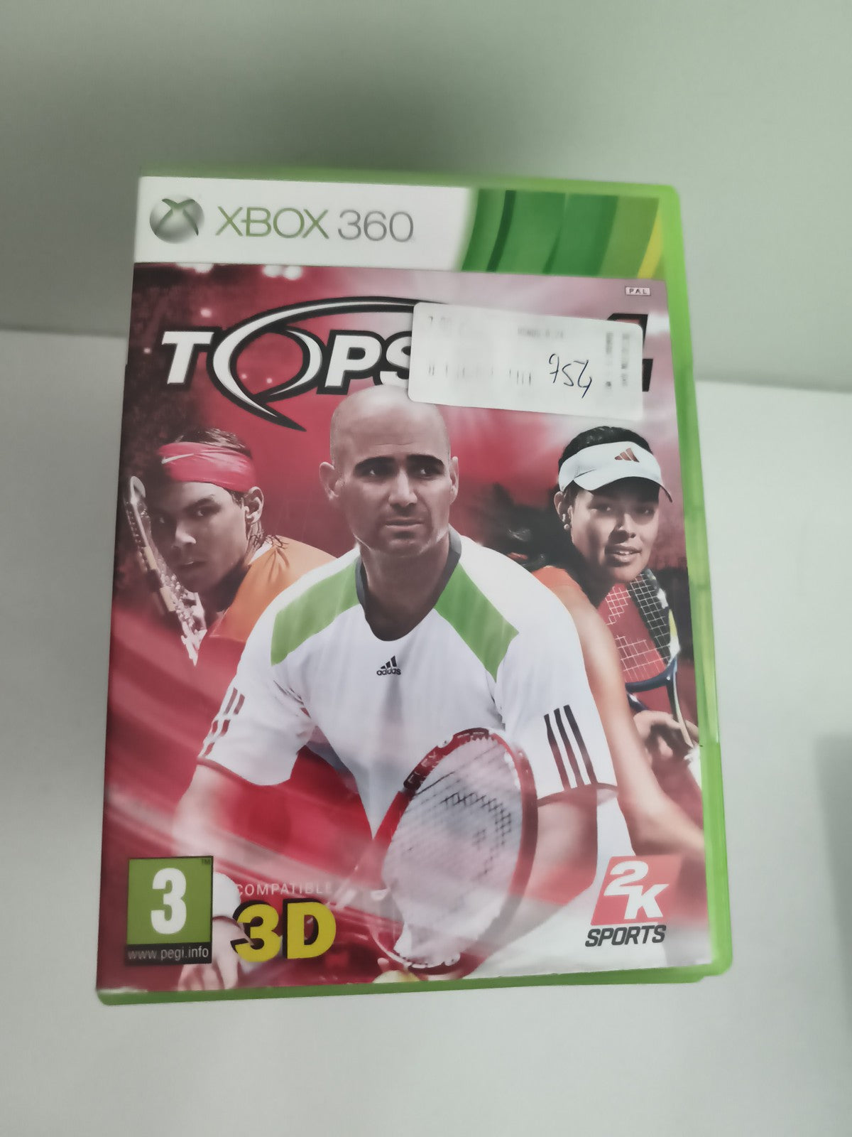 Jeu Xbox 360 Top Spin 4 2K Sports tennis 3D compatible