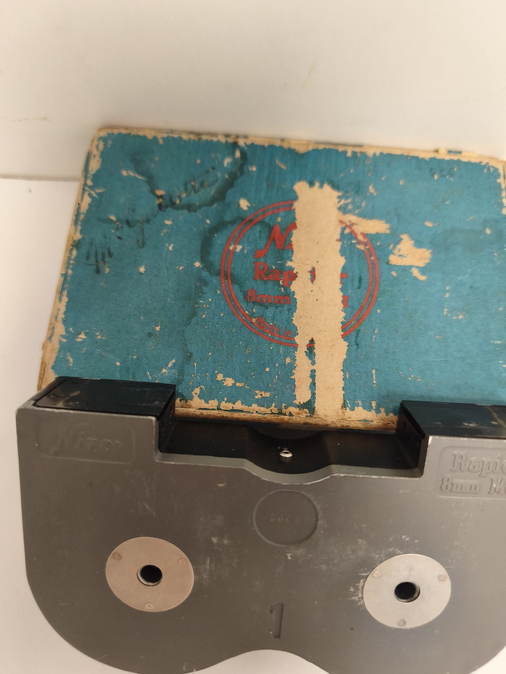 Visionneuse film 8mm Rapider Mod.I vintage avec boîte d?origine