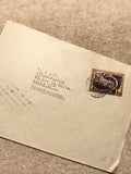 Lettre affranchie timbre Hongrie "Eves terv" 1 Ft, oblitérée, Paris ATLAS-FRANCE
