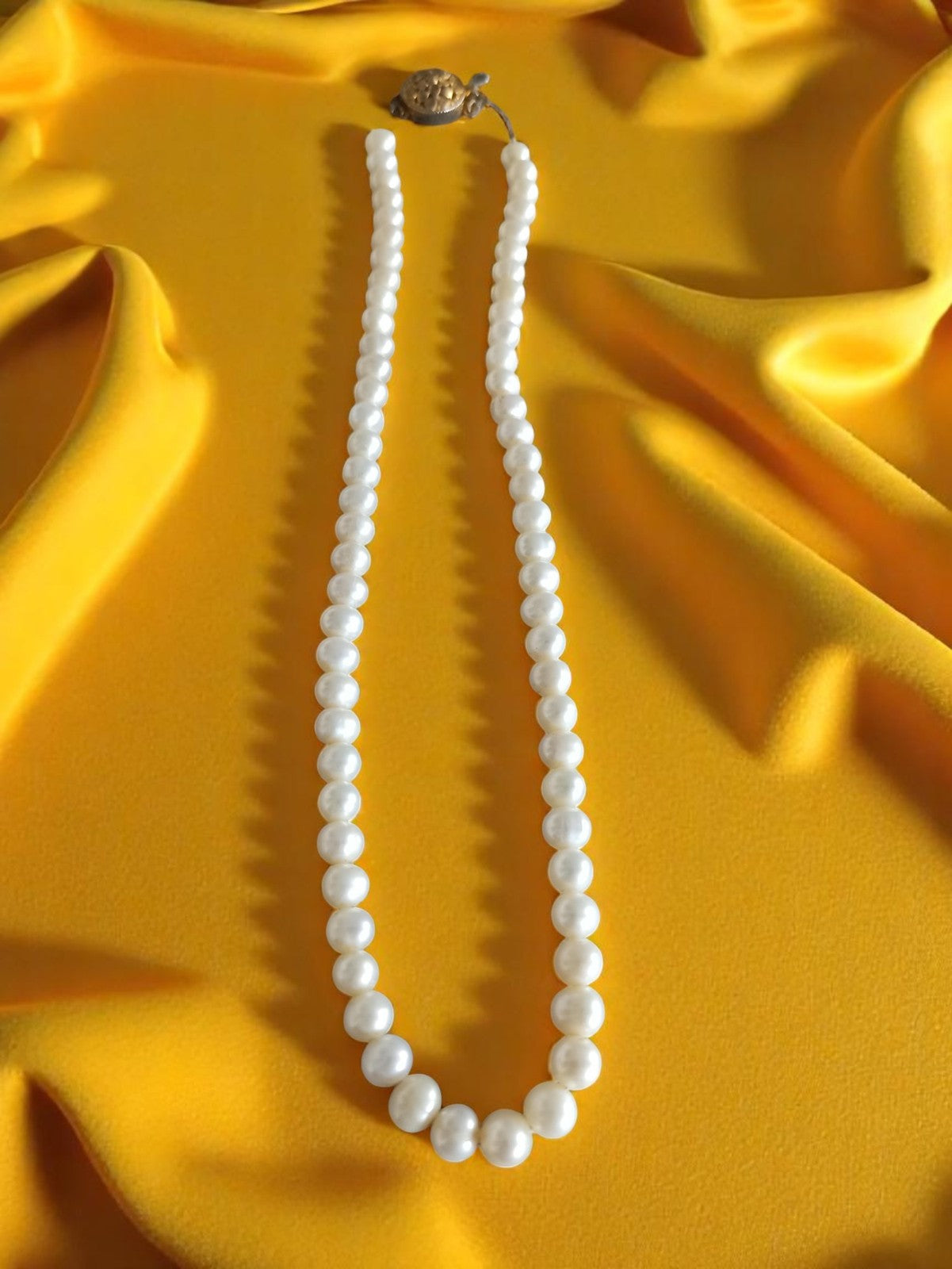 Collier perles de culture authentiques vintage
