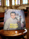 Disque vinyle 45 tours Richard Anthony La Leçon de Twist vintage Columbia