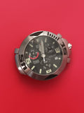Montre homme Sector chronographe cadran noir acier, pile à changer