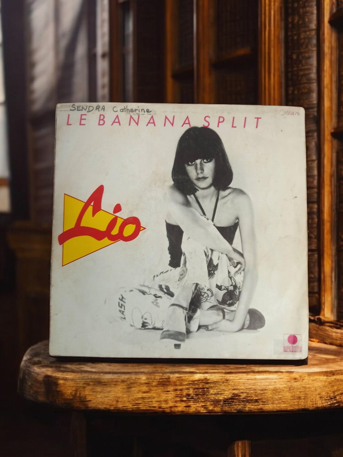 Disque vinyle 45 tours Lio Le Banana Split vintage pop années 80 rétro