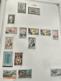Timbres Gabon République Gabonaise oblitérés fleurs animaux Léon Mba philatélie