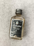 Mini-bouteille Ballantine's 12 ans Gold Seal whisky écusson 5cl partiellement re