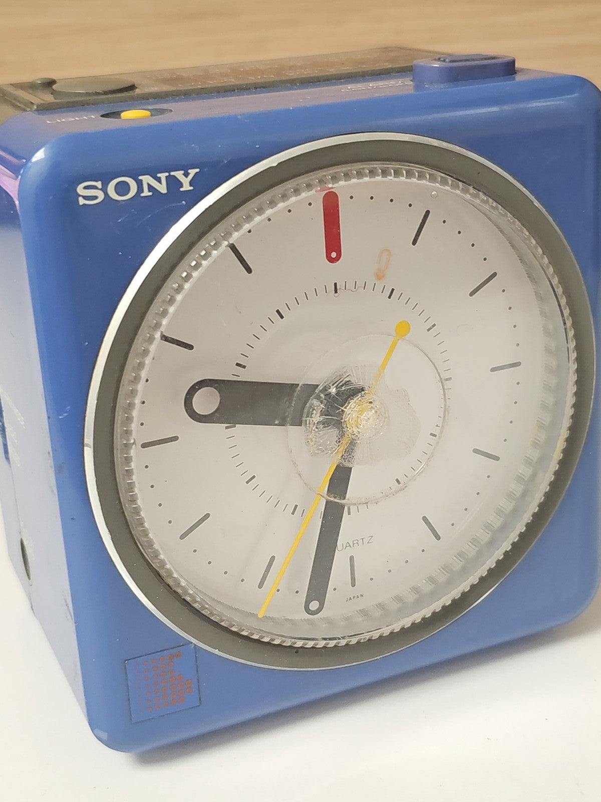 Radio réveil Sony ICF-A15L vintage ancien rétro collection radio-réveil années 8
