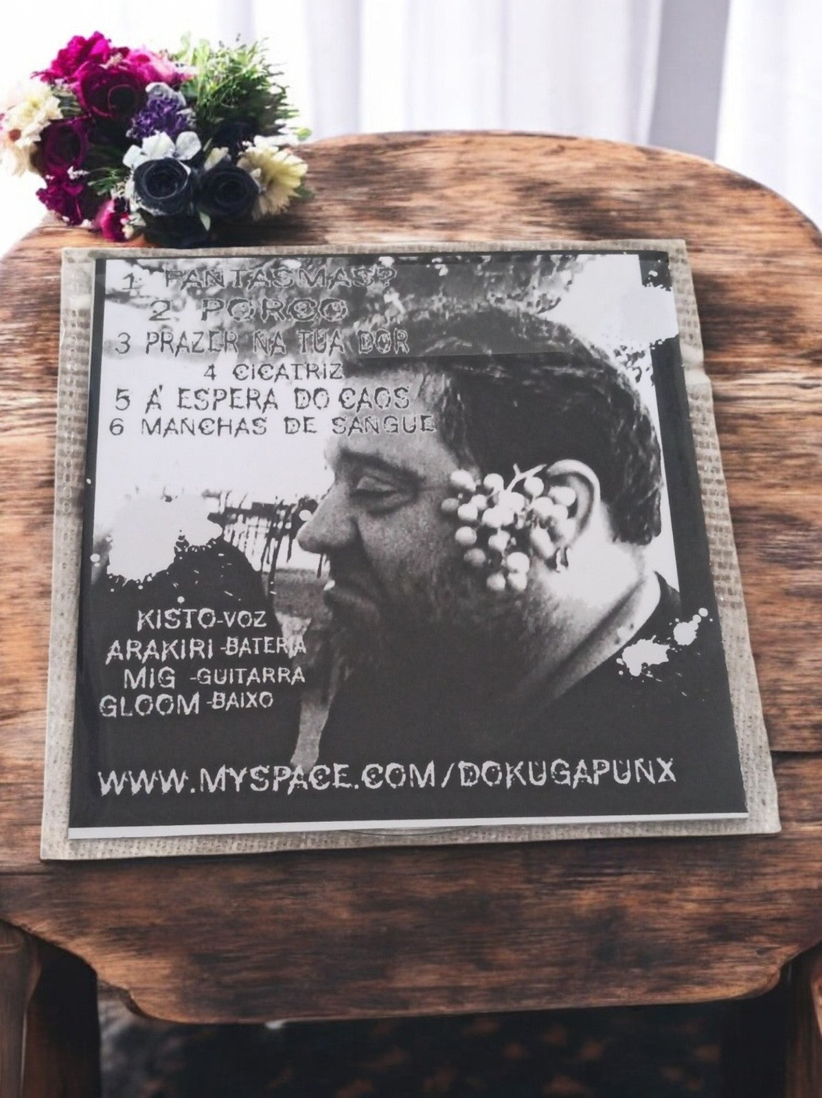 CD démo Dokuga Demo 07 Goregrind Grindcore ultra rare pochette noire