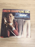 Vinyle 45 tours Evelyn Champagne King "Shame" pochette photo, RCA (Ref 2)