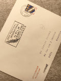 Lettre philatélique Festival Cannes 1964 cachet oblitéré timbre Alpes (Ref 11)