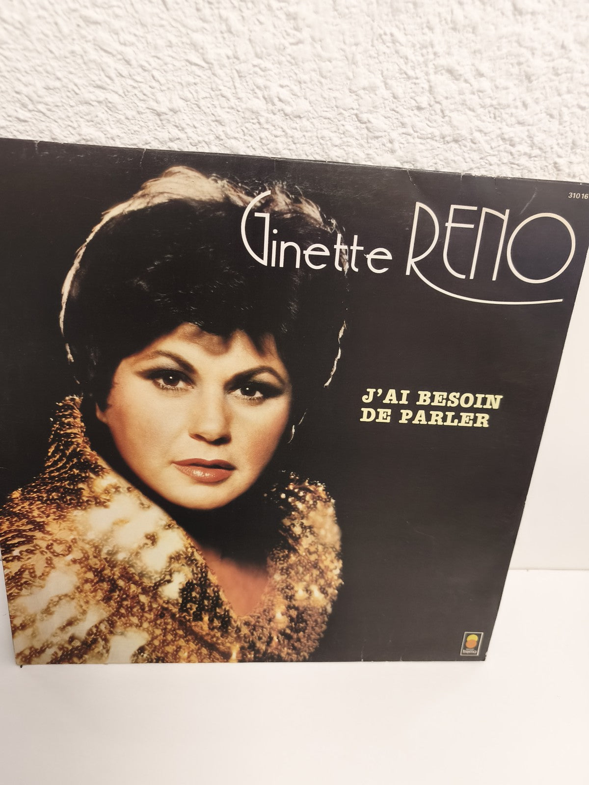 Vinyle 33 tours Ginette Reno J'ai besoin de parler LP pochette photo