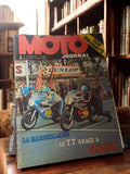 Magazine Moto Journal n°123 1973 vintage moto course TT Findlay rétro