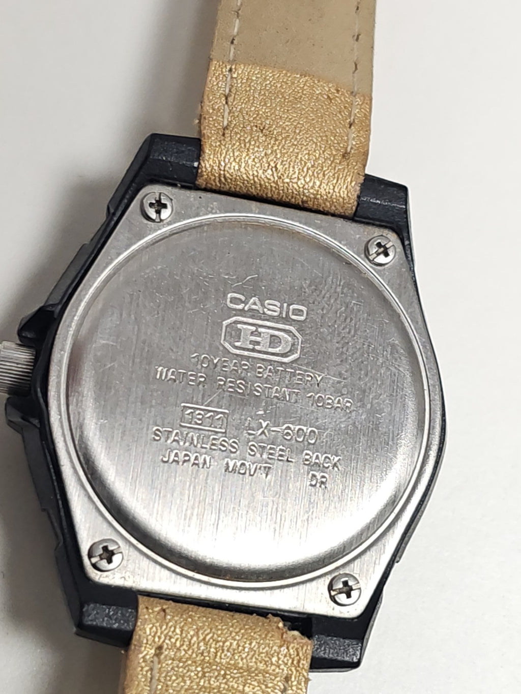 Montre femme Casio LX-600, élégante montre-bracelet pour femme, occasion Casio