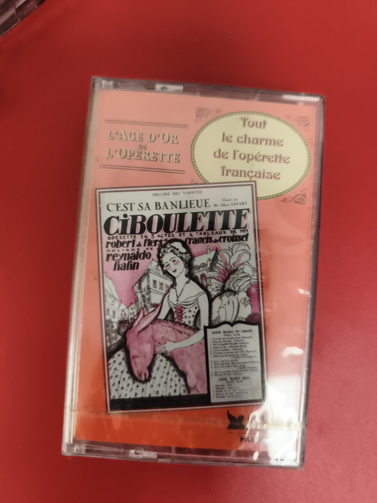 Cassette audio operette Ciboulette neuve blister L'âge d'or musique K7 française