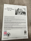 Lettre philatélique Centenaire Institut Pasteur 1987 timbres oblitérés Paris
