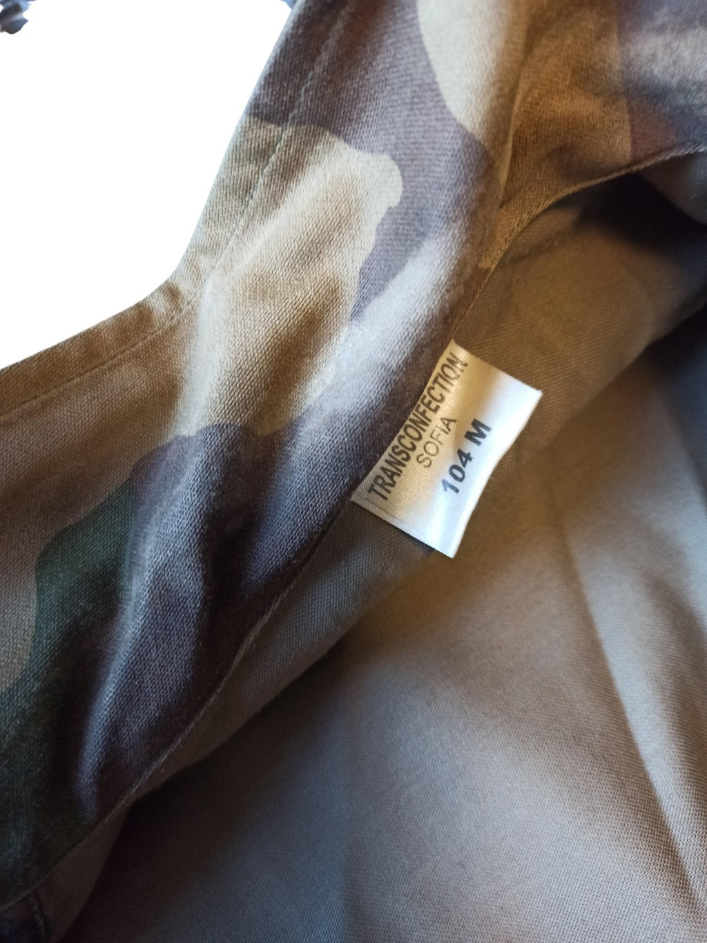 Veste militaire camouflage vintage, armée française, authentique rétro