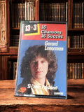 Cassette audio vintage Gérard Lenorman 16 chansons K7 Carrere années 80 rétro