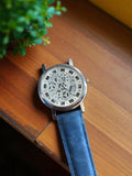 Montre squelette homme Shshd rétro, cadran mécanique apparent, vintage