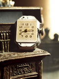 Montre mécanique Kaspar vintage 15 rubis à restaurer cadran rectangulaire