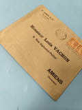 Ancienne enveloppe timbrée oblitérée Le Havre Amiens collection philatélie
