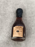 Mini bouteille liqueur fraise La Salamandre 25% vol étiquette artisanale