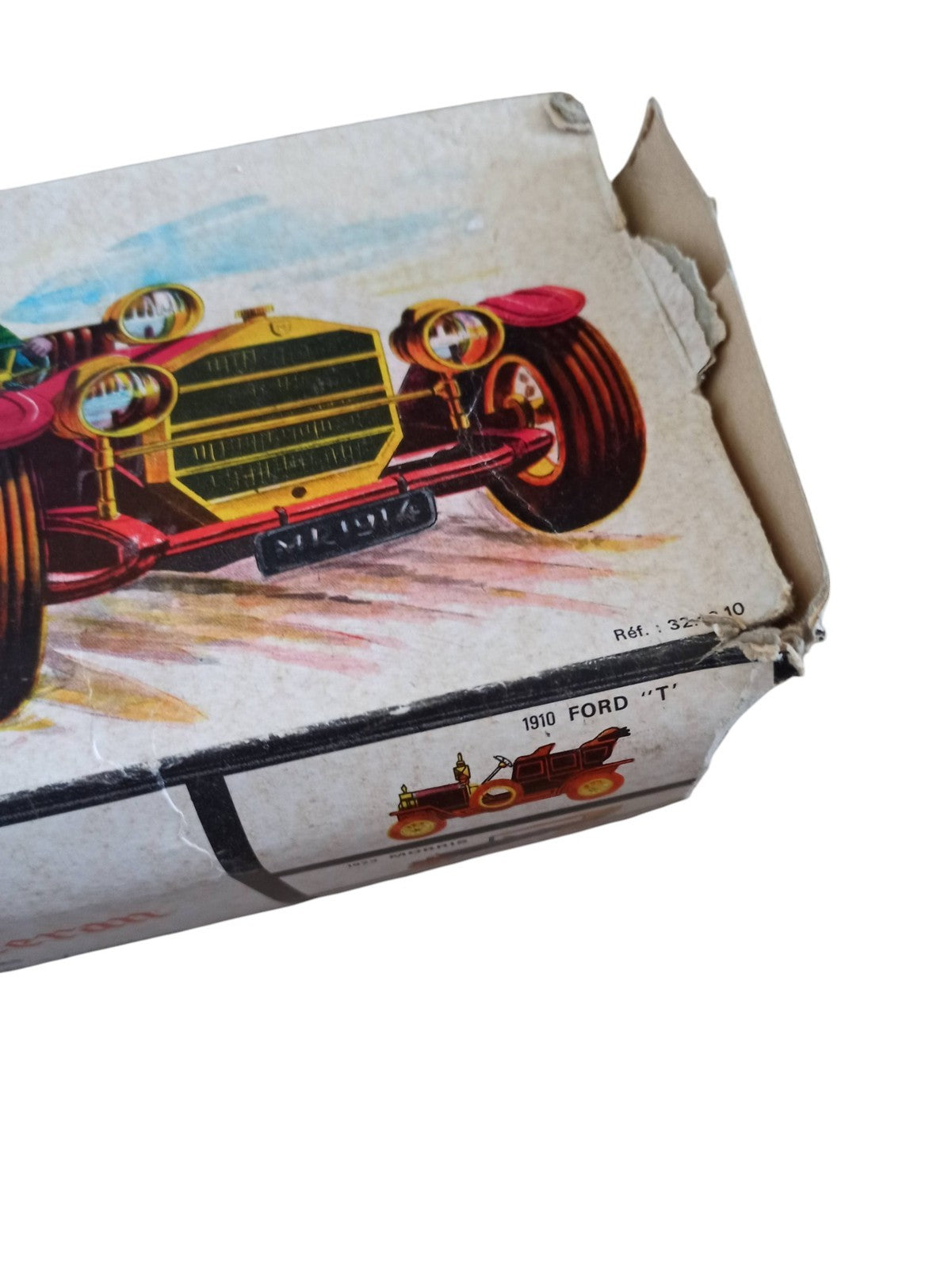 Voiture miniature Mercer Racer 1914 en boîte, série Veteran, vintage ancien