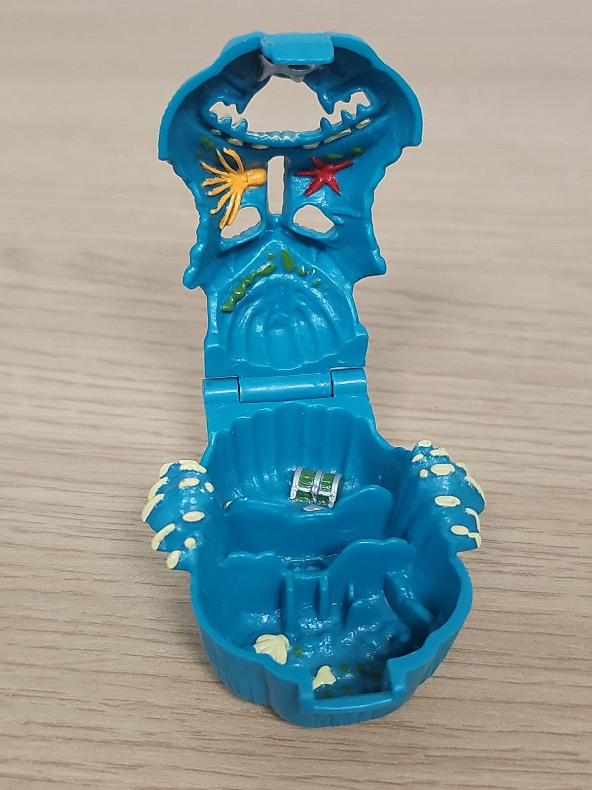 Figurine vintage Mighty Max Sea Squirm tête Shrunken Horreur ancien jouet rare