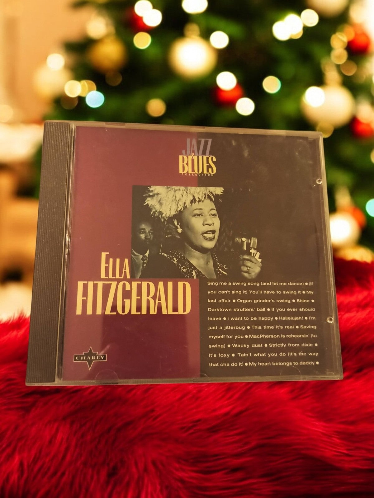 CD Ella Fitzgerald Jazz Blues Collection Charly – Compilation musique jazz