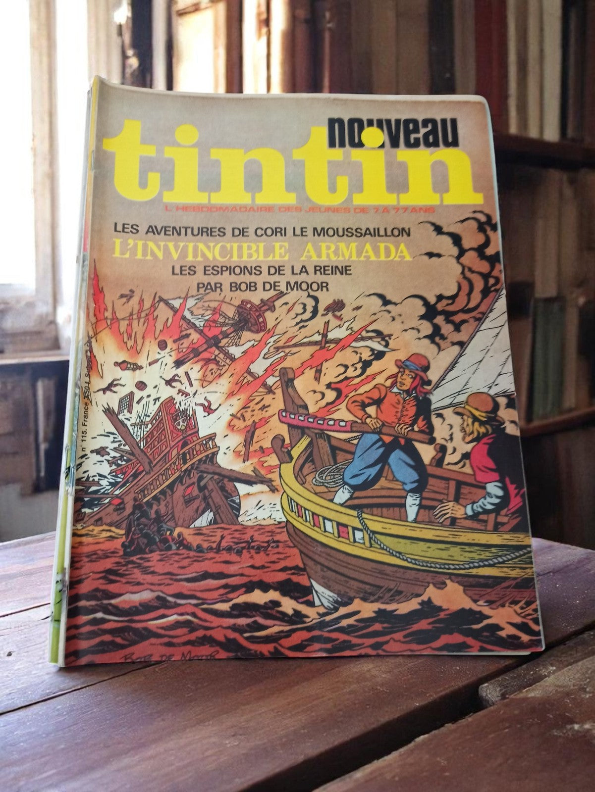 Magazine Tintin Vintage - Numéro Rétro de Collection