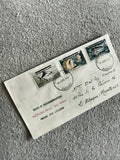 Lettre 1er Jour Mali 1961 poissons timbres Bamako philatélie FDC Afrique