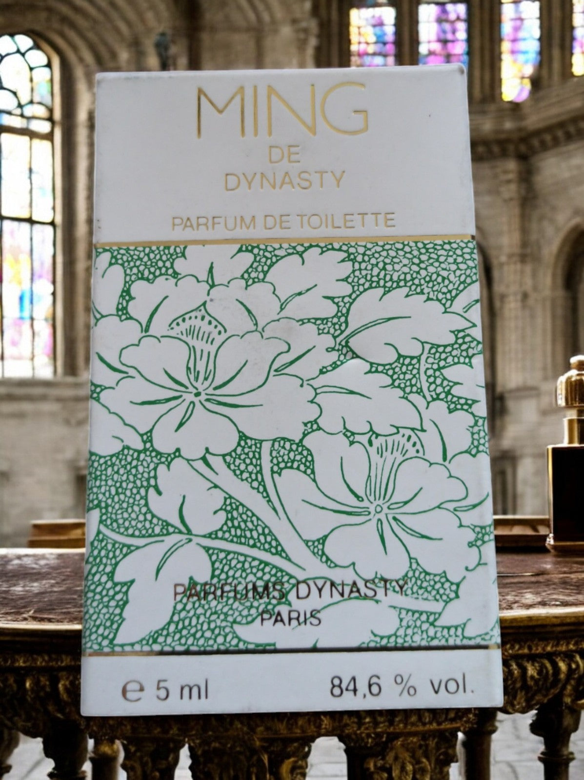 Miniature parfum Ming de Dynasty vintage boîte 5ml Parfums Dynasty Paris