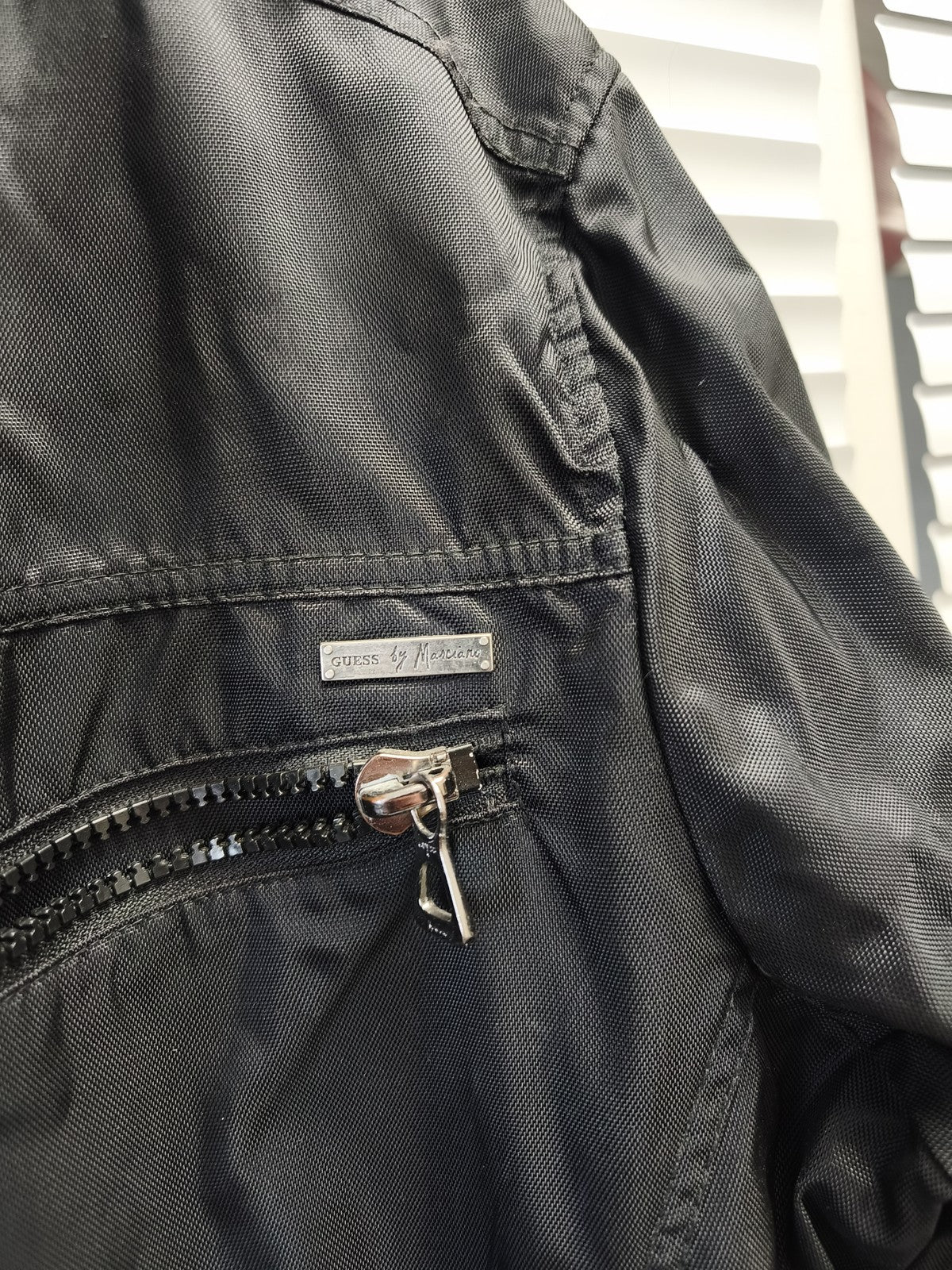 Blouson vintage homme Guess XXL ancien veste rétro collectionneur mode rare