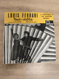 Vinyle 45 tours Louis Ferrari Paso-dobles pochette jaune et noire Fontana
