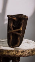 Statuette africaine érotique bronze 5 cm ? sculpture artisanale tribale