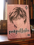 Manga Papillon Tome 2 Miwa Ueda Pika Edition couverture rose rétro