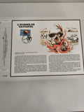 Feuillet CEF L'Homme de Tautavel philatélie oblitéré illustration préhistoire