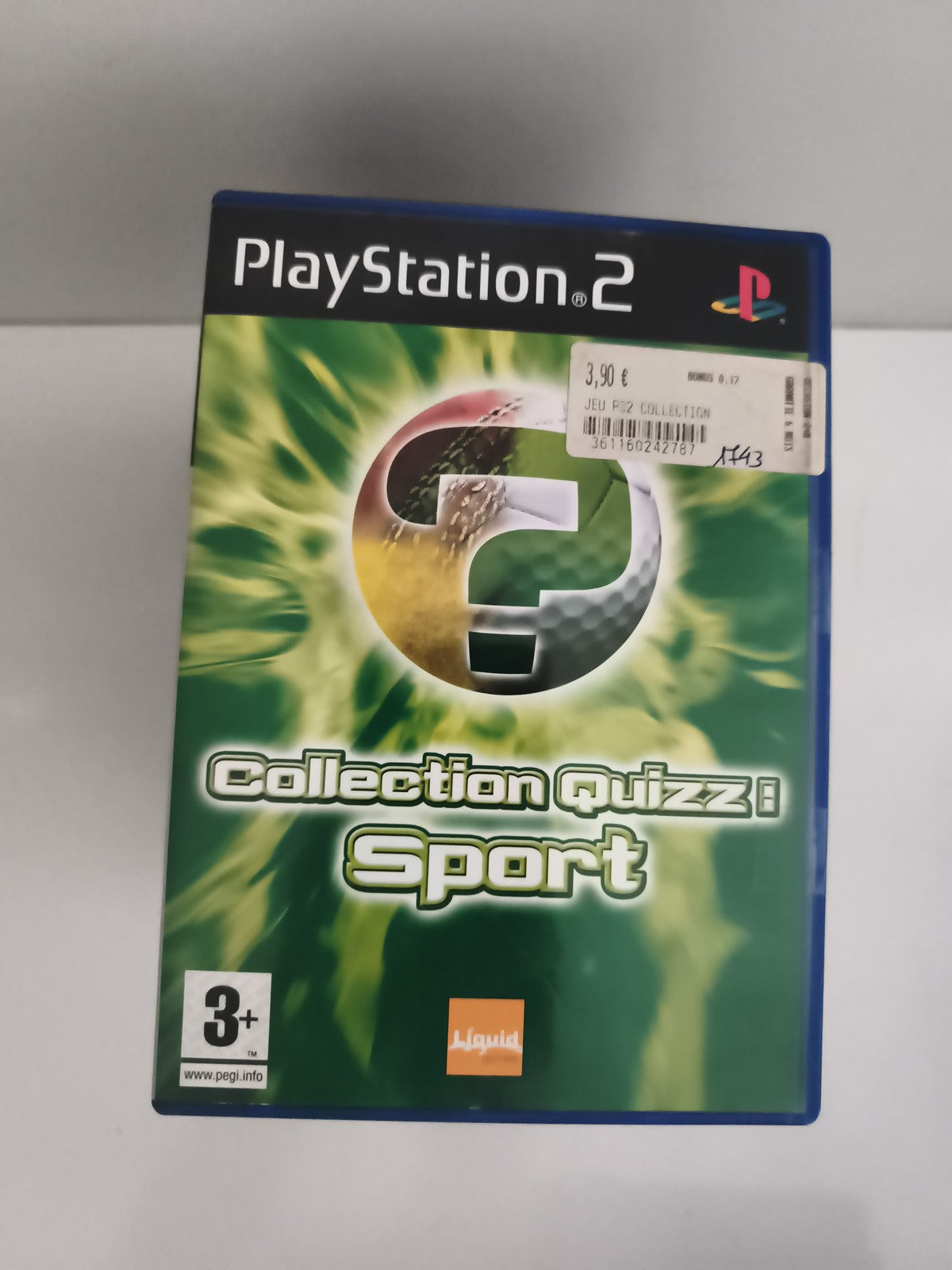 Jeu PlayStation 2 Collection Quizz Sport PS2 Liquid quiz sport