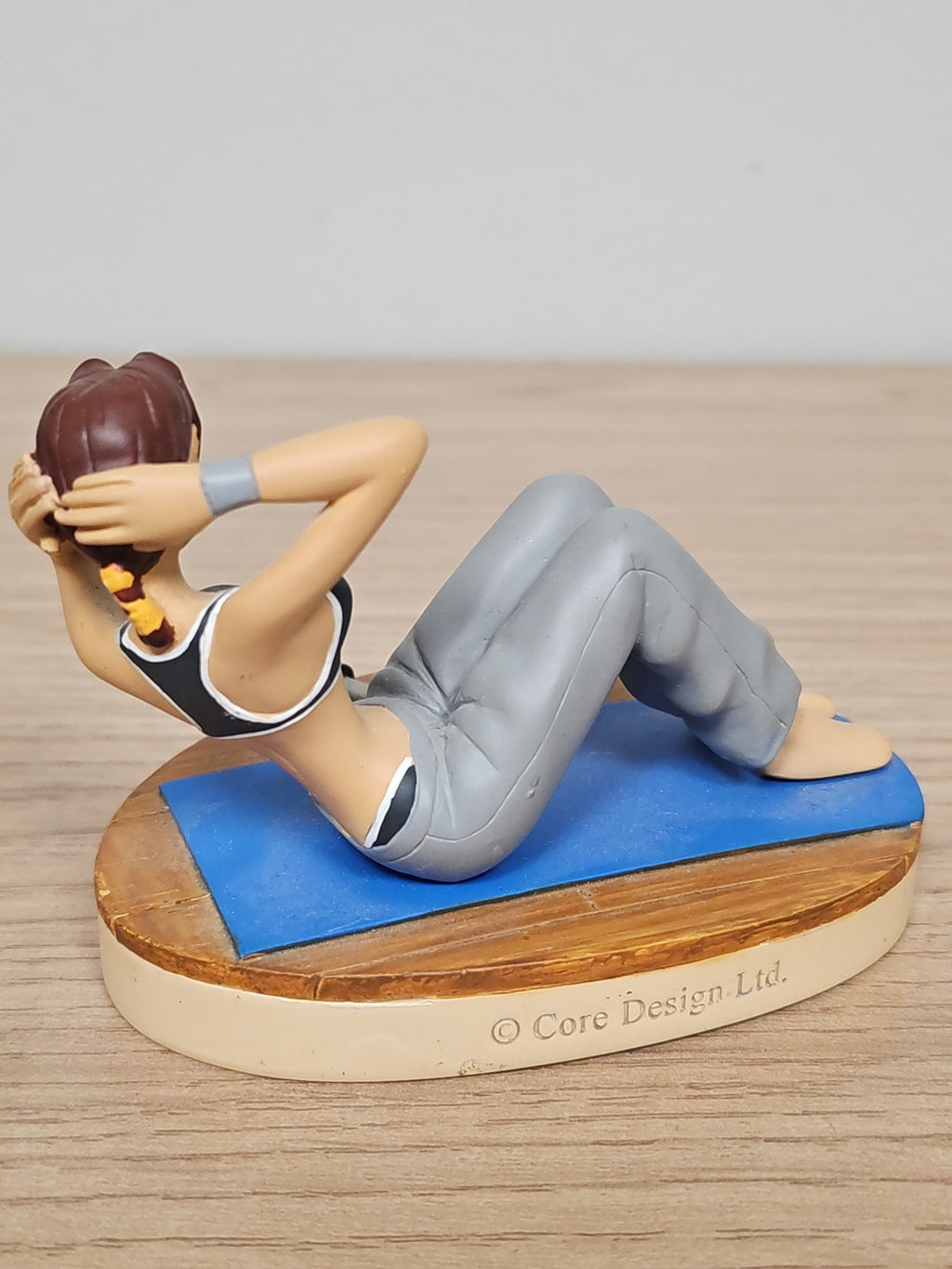 Figurine Tomb Raider Legend Lara Croft Training Home Atlas Jeu Vidéo Décor