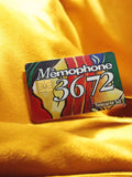 Carte téléphonique vintage Mémophone 3672 Télécarte 50 rare puce chip