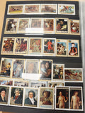 Lot timbres Rwanda ?uvres d?art peintures personnages historiques philatélie