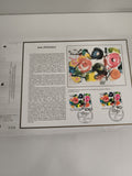 Feuillet philatélique CEF Jean Tinguely timbres France Suisse oblitérés FDC