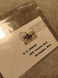 Lettre premier jour Pony Express 1960 USA Nevada timbre 4c philatélie FDC