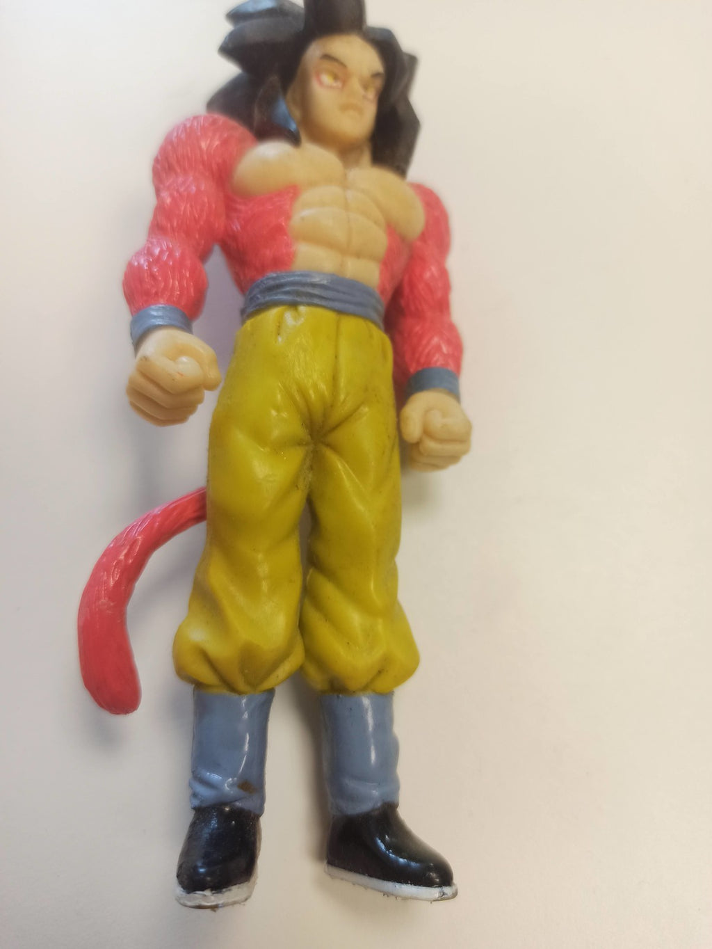 Figurine Dragon Ball GT vintage, Goku SSJ4 rétro années 90, jouet ancien
