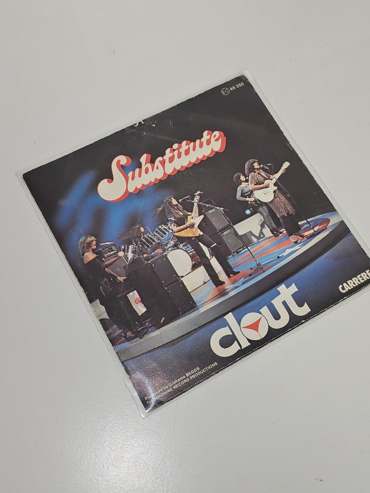 Vinyle 45 tours rétro vintage "Substitute" ancien disque collection très bon éta