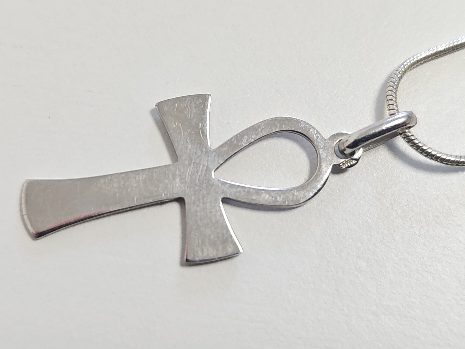Collier ancien en argent massif 5,3g vintage bijou rétro pour collectionneur
